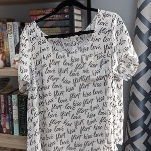 Torrid button back top size 0